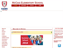 Tablet Screenshot of mccaig.schoolqc.ca